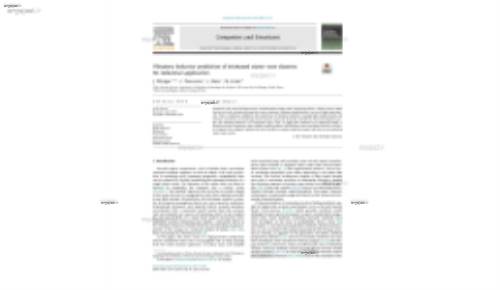 Vibratory behavior prediction of mistuned stator vane clusters: An industrial application